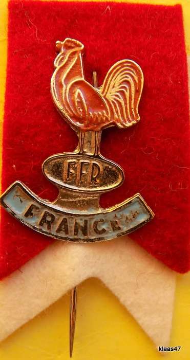 Vintage France Rugby stick pin badge