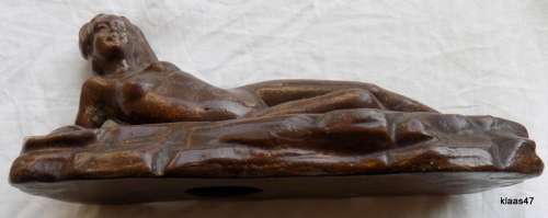 Reclining Nude Plaster Cast