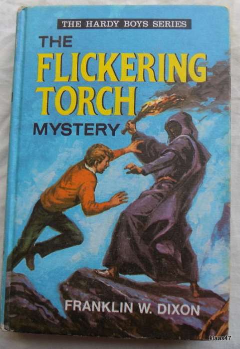 The Hardy Boys Series - The Flikering Torch Mystery - Franklin W. Dixon - Hardcover (Collins)