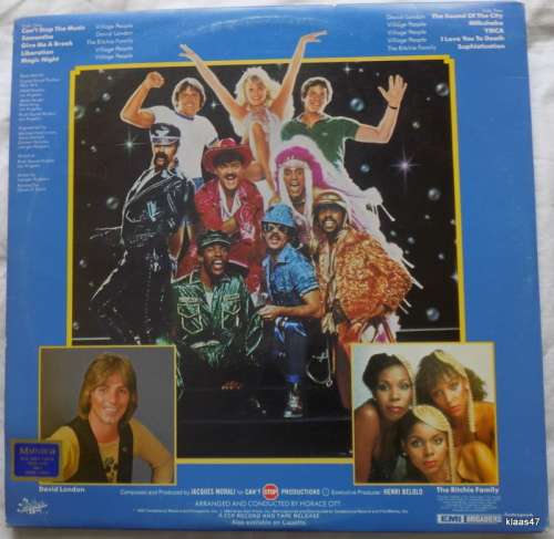 Village People - Can`t Stop the Music - Bullet - BU(L)569 (Motion Picture Soundtrack)