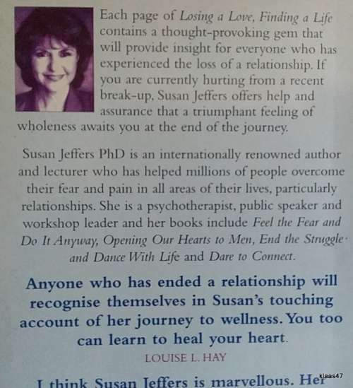 Losing a Love, Finding a Life - Susan Jeffers - Paperback