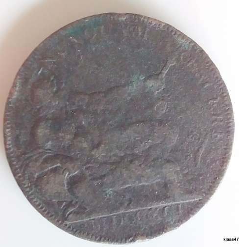GB - Conder token - 1791 - ½ Penny Lanarkshire - Glasgow / G. Shearer MDCCXCI Copper