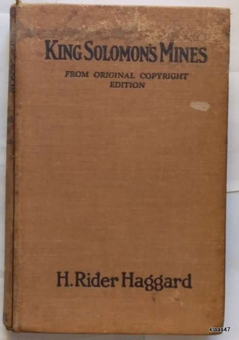 King Solomon`s Mines - H Rider Haggard - Hardcover