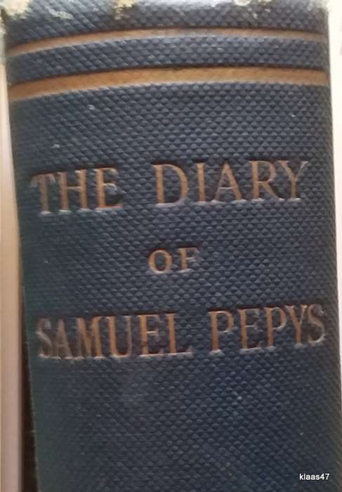 The Diary of Samuel Pepys 1659-1669 - Hardcover - 1906 (Intro and notes by G Gregory Smith)