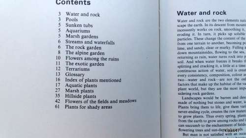Enjoy your Garden - Rock Gardens and Water Plants - Ed: FB Stark, CB Link and EL Packer - Hardcover
