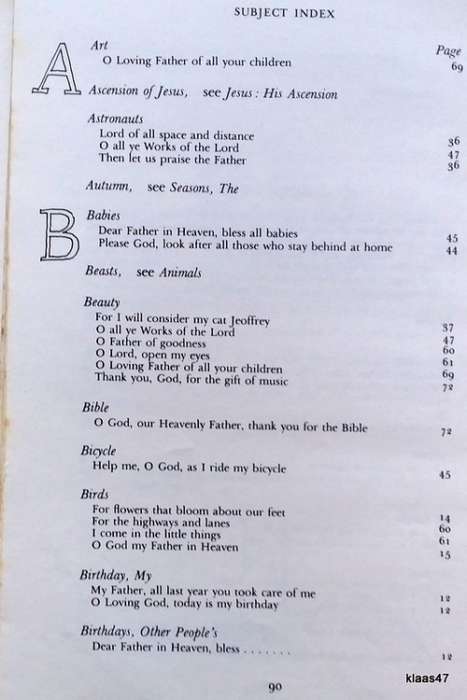 A Child`s Book of Prayers (Prayers of Love and Praise for Every Occasion) Hardcover