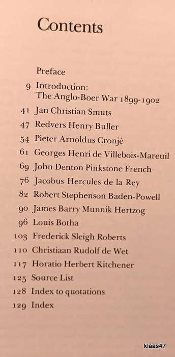 Generals of the Anglo-Boer War - Philip Bateman - South African Historical Mint - Hardcover 1977