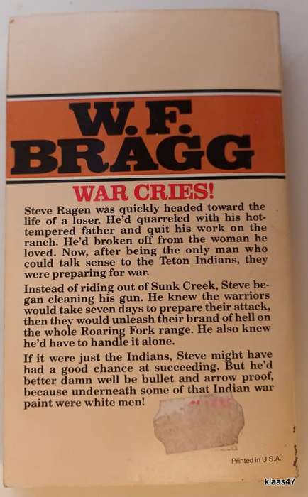 Bullet Proof - W F Bragg - Paperback