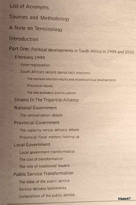 Development Update - The Voluntary Sector and Development in South Africa 1999/2000 Vol.3 No.3