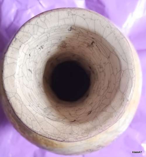 Vase with Dragon design Scratch Signed Sinclair