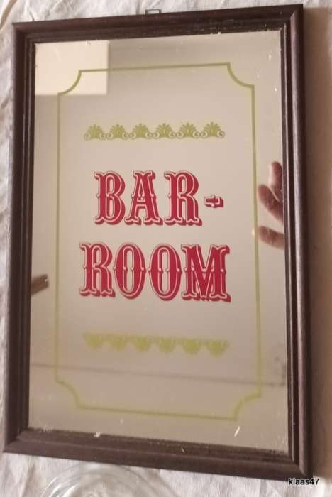 Bar Mirror Sign - Bar-Room