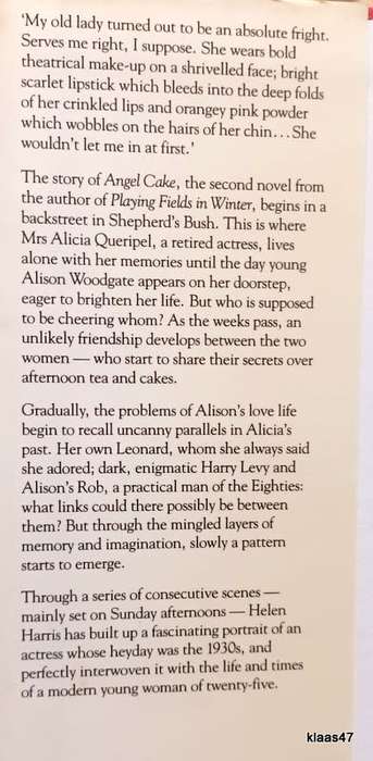 Angel Cake - Helen Harris - Hardcover
