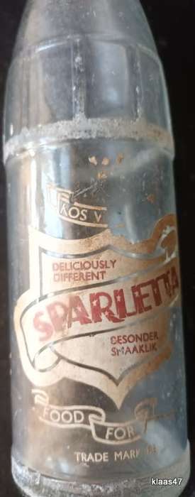 Sparletta - Standard size bottle - Empty
