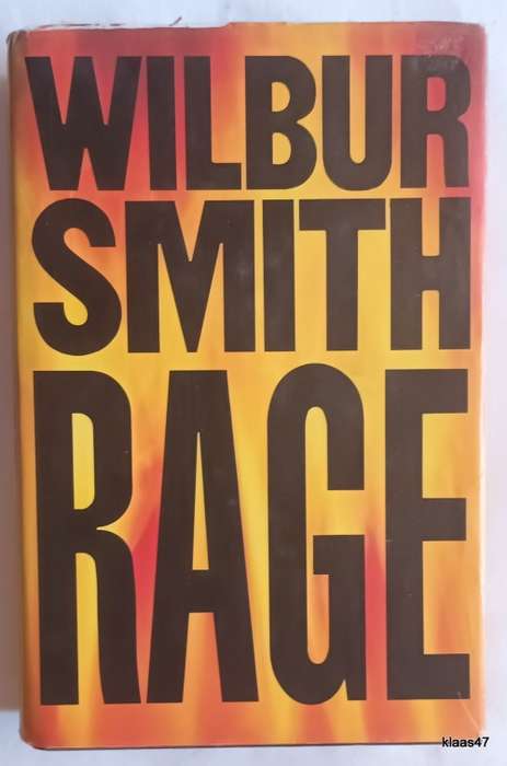 Rage - Wilbur Smith - Hardcover (Heinemann)