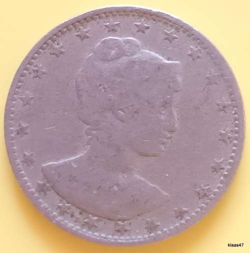 Brasil -  1901 - 200 Reis (Liberty) - Copper-nickel