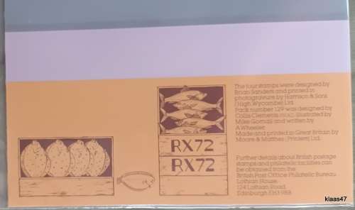 GB - 1981 - Fishing Industry - Pack No. 129 - Set of 4 Mint stamps