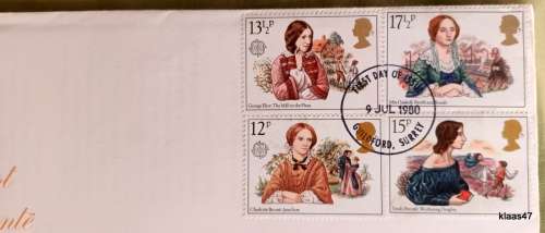 GB - 1980 - Famous People - Royal Mail FDC