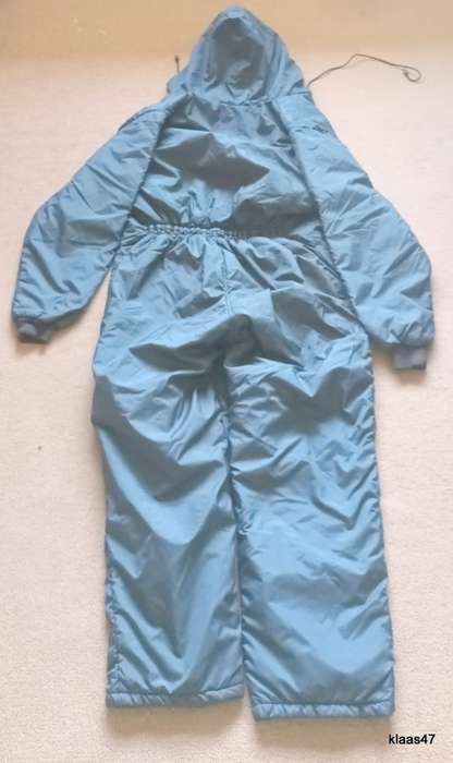 Rain Wear - One Piece Padded Rain Suit - Mens S Navy