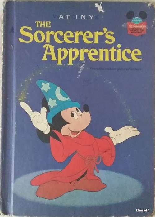 Walt Disney`s -The Sorcerer`s Apprentice - Hardcover