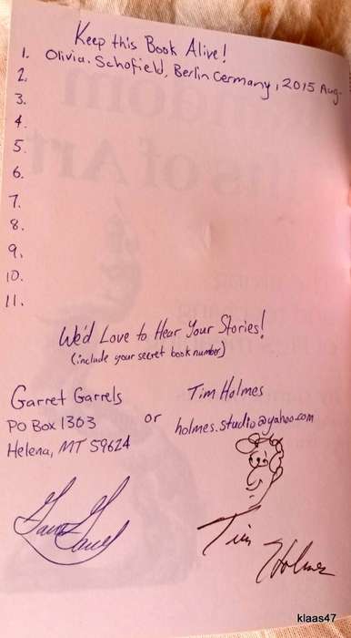 Randon Gift of Art - Garret Garrels (Drawings: Tim Holmes) - Paperback **Signed by Author and Artist