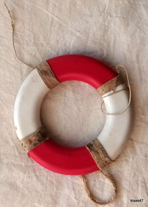 Union Castle Line - Edinburgh  Castle - Souvenir Miniature Life Ring/belt/bouy