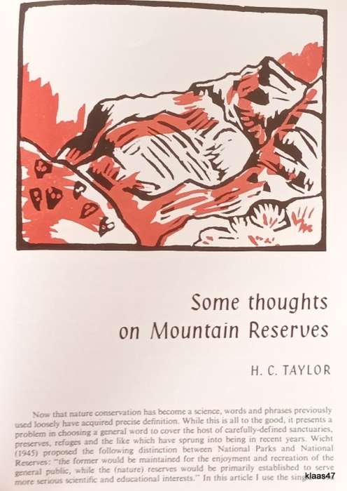 Department of Nature Conservation - Report No. 19 - 1962