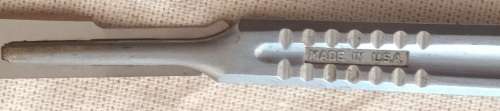 Vintage Bard-Parker - Scalpel holder - No.4 - Made in U.S.A - Comes with 10 Paramount No.22 Blades