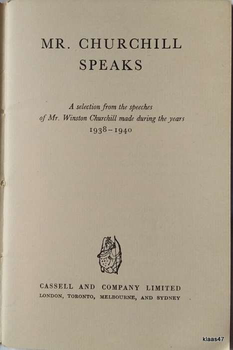 Churchill: Man of the Century and Mr Churchill Speaks - Paperbacks