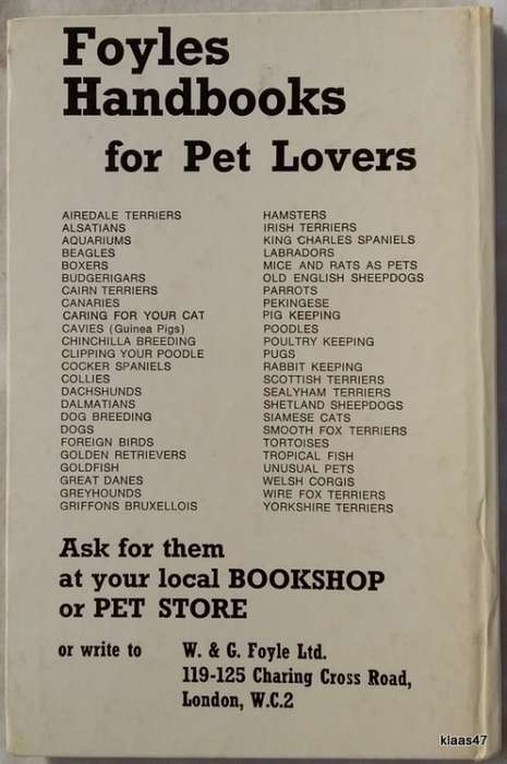Poodles - Margaret Rothery Sheldon and Barbara Lockwood - Hardcover 1967