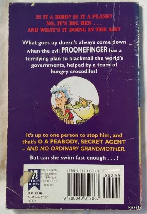 What`s Up Croc? - Robin Kingsland - Paperback 1995 (An O.A.Peabody Adventure)