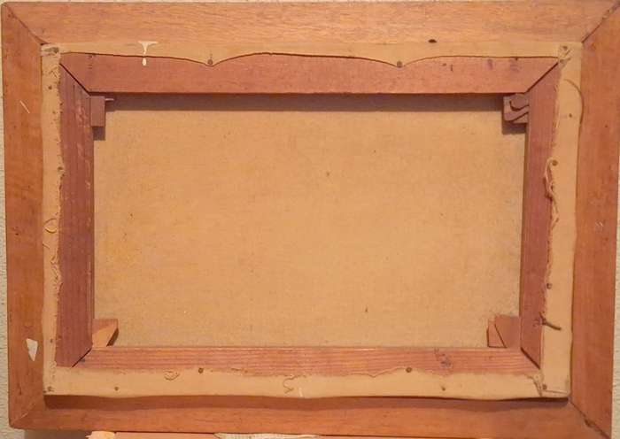 Framed Oil on Canvas by W Cohen `49