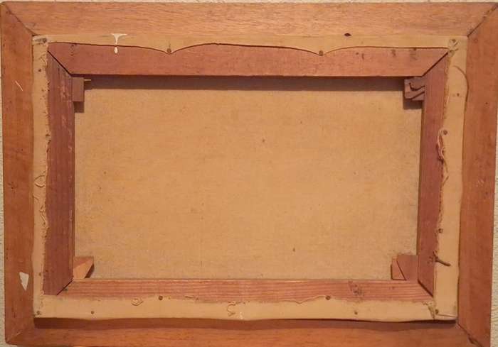Framed Oil on Canvas by W Cohen `49