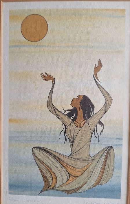 Framed Print `Sun Catcher` by Ioyan Mani (Maxine Noel)