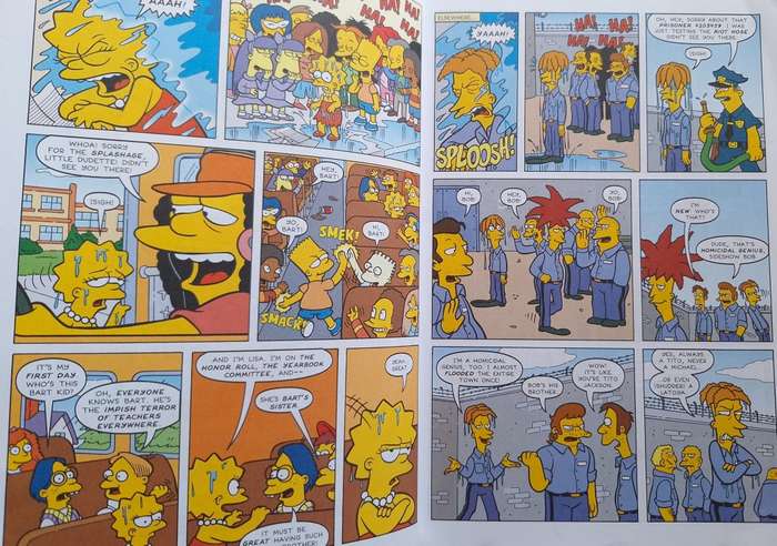 Otter Press Comics Simpsons Beach Blanket Bongo