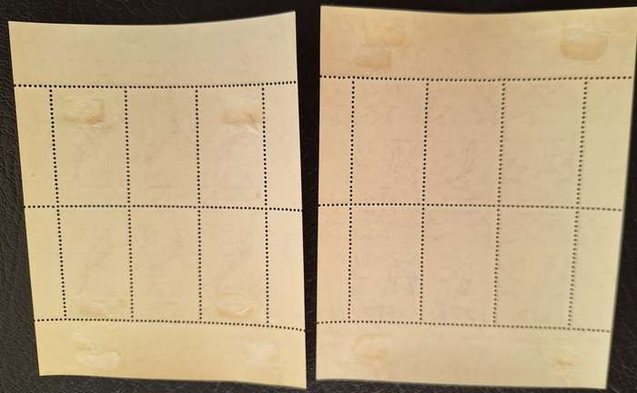 New Zealand 1962 Health Issue Birds Set of 2 Unused Hinged Miniature Sheets