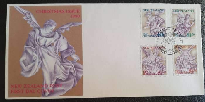 New Zealand 1990 Christmas FDC