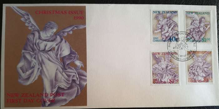 New Zealand 1990 Christmas FDC