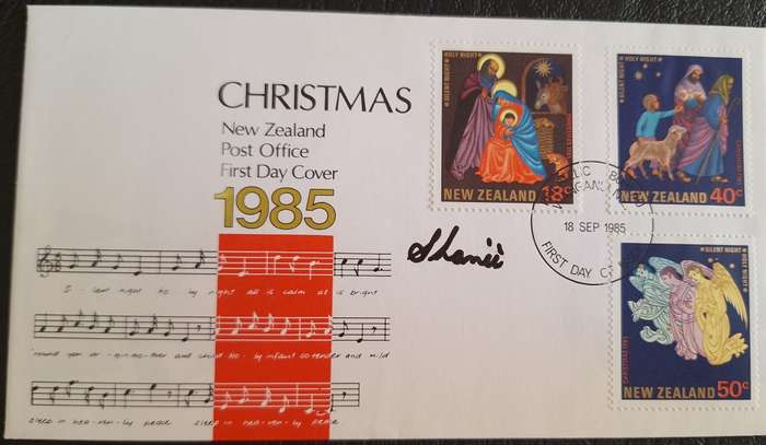 New Zealand 1985 Christmas FDC