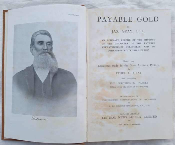 Payable Gold by Jas. Gray Hardcover 1937