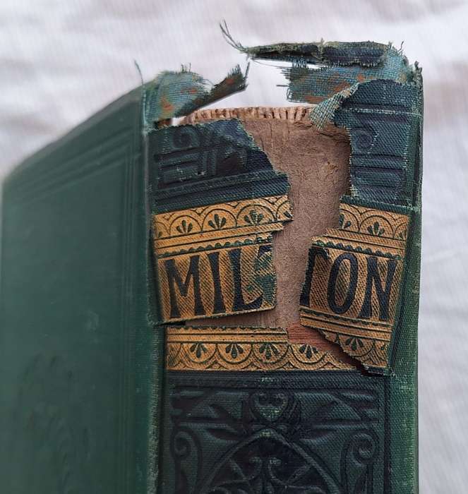 Milton`s Poetical Works Moxons Popular Poets Ed: W M Rossetti Hardcover