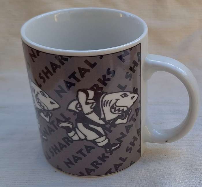 Sharks Coffee Mug Official Licenced Product of Natal Rugby Football Union