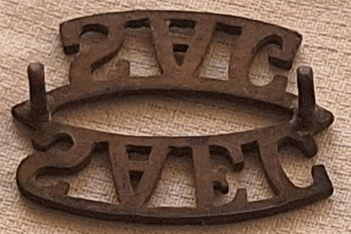 South African Engineers Shoulder Title worn 1938-50