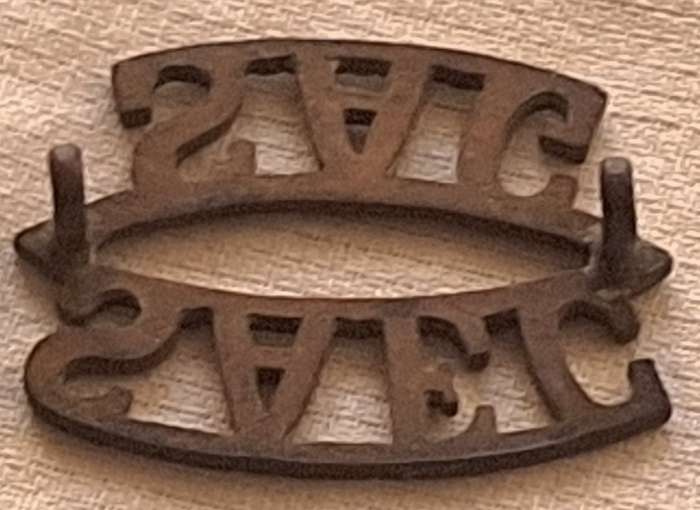 South African Engineers Shoulder Title worn 1938-50