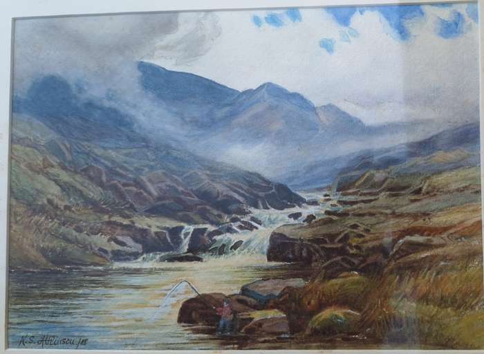 Framed  Landscape by Unknown Artist