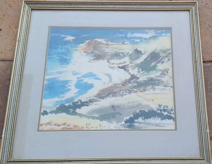 Framed Print Seascape