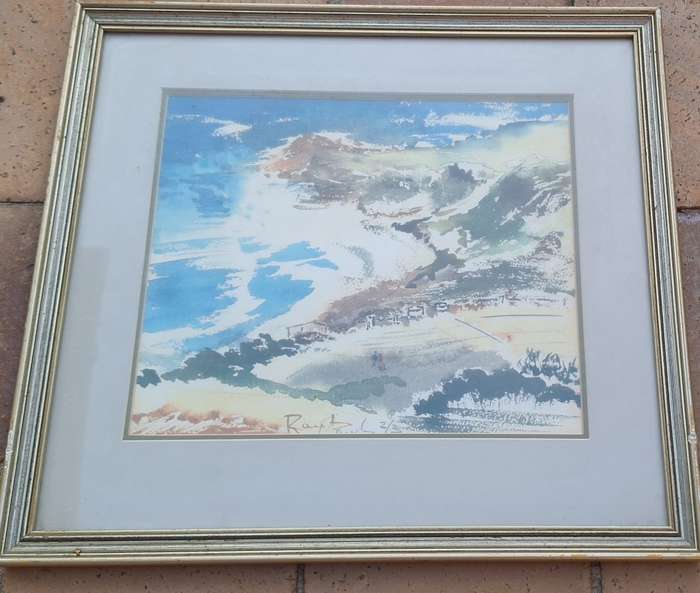 Framed Print Seascape