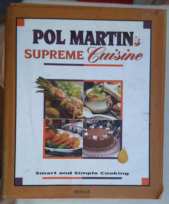 Pol Martin`s Supreme Cuisine - Large Hardcover   1993