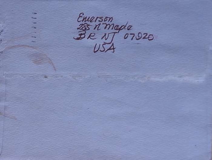 USA Envelope with Mix Postage Stamps
