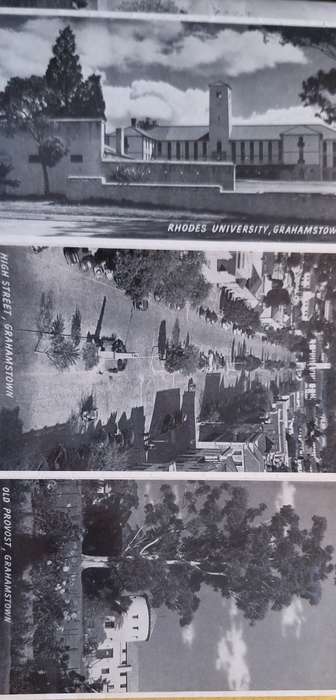 Clark Brown's Souvenir Letter Card of Grahamstown with 6 Photos