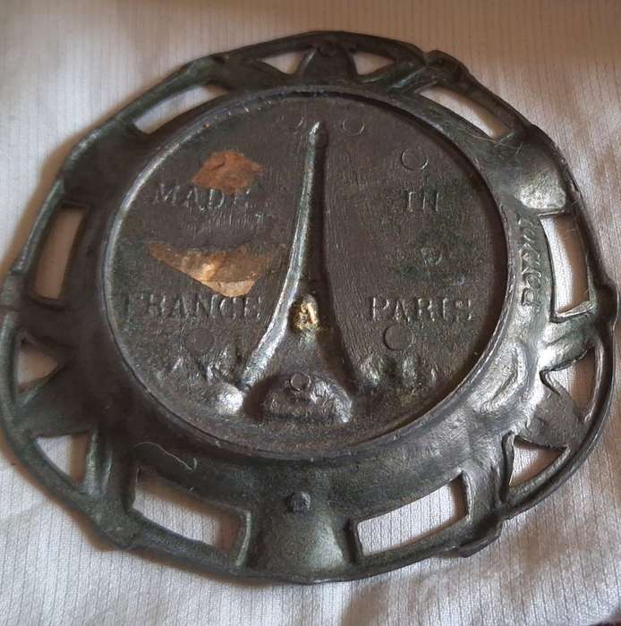 Metal Eifel Tower Ashtray Made in France Paris